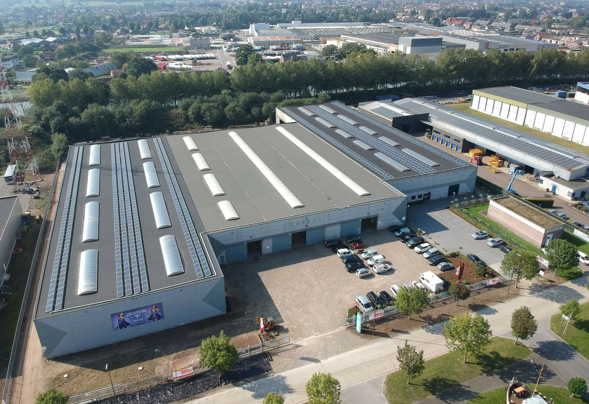 Drone beeld van Toplas